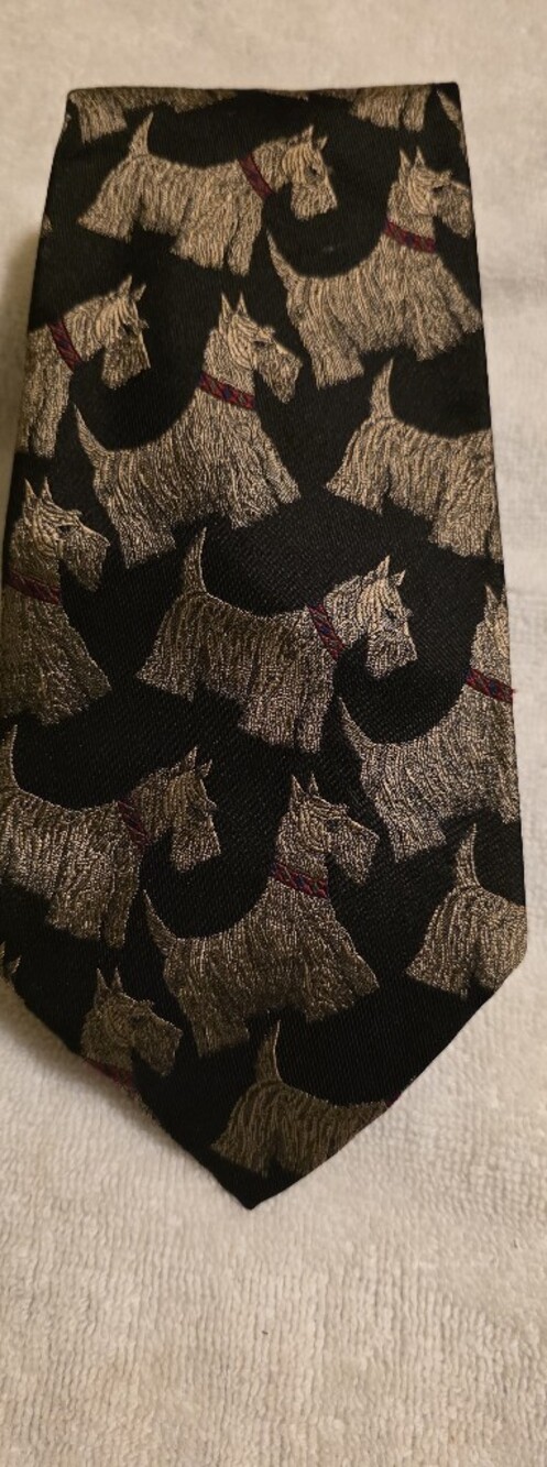 Polo Ralph Lauren Doodle Dog Made Made Tie